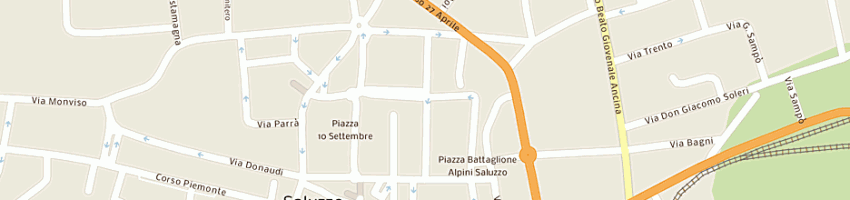 Mappa della impresa coservvis sas a SALUZZO