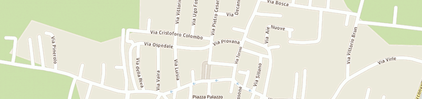Mappa della impresa studio zero snc a VIGONE
