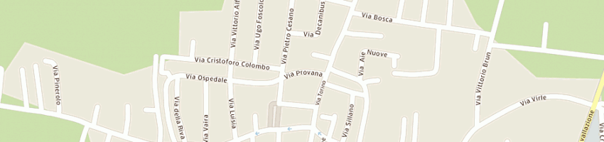 Mappa della impresa la vigoneisa a VIGONE