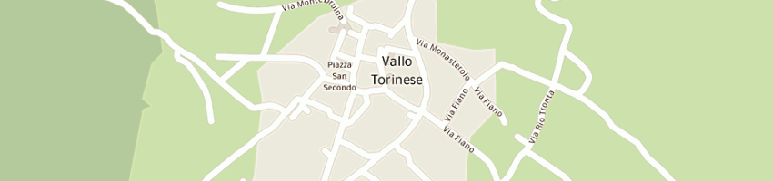 Mappa della impresa residenza olivero a VALLO TORINESE