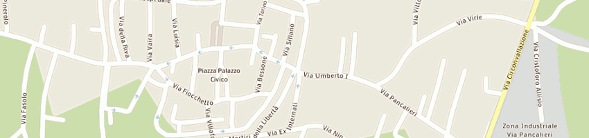 Mappa della impresa vigauto snc a VIGONE