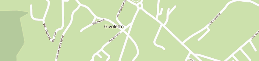 Mappa della impresa blasting services di gandolfi davide e c sas a GIVOLETTO