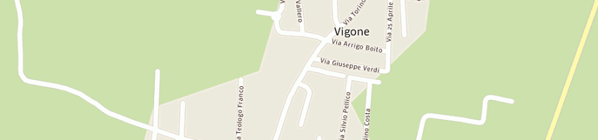 Mappa della impresa lino-tex di perasso enrico audisio cesare e c snc a VIGONE
