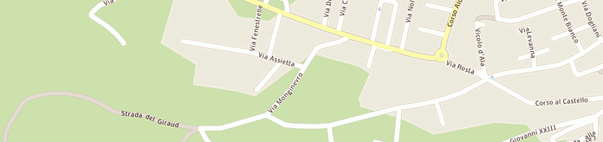 Mappa della impresa nigro michele a RIVOLI