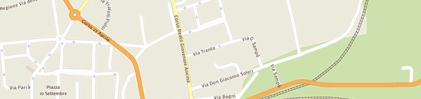 Mappa della impresa peirotti claudio a SALUZZO