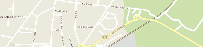 Mappa della impresa luna e l'altra di ghisolfi stefania e fenoglio francesca snc a BORGO SAN DALMAZZO