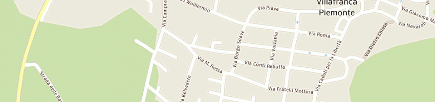 Mappa della impresa top management sdf di granero e valentino a VILLAFRANCA PIEMONTE