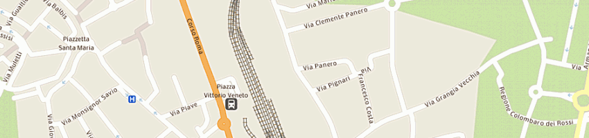 Mappa della impresa bianco piero a SALUZZO