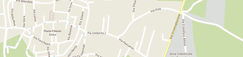 Mappa della impresa roca sas di rossi francesco e c a TORINO