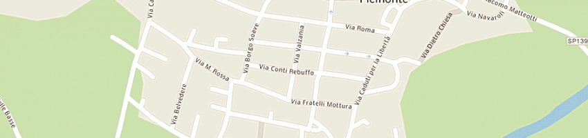 Mappa della impresa municipio a VILLAFRANCA PIEMONTE
