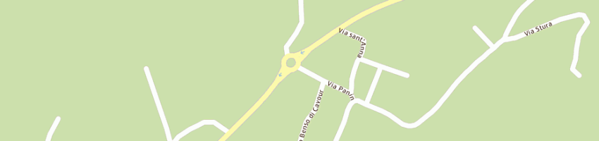 Mappa della impresa osteria degli artisti di paschetta marco a CERVASCA