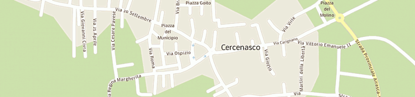 Mappa della impresa principe marinella a CERCENASCO