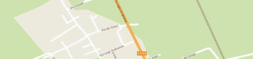 Mappa della impresa trattoria del tramway a BUSCA