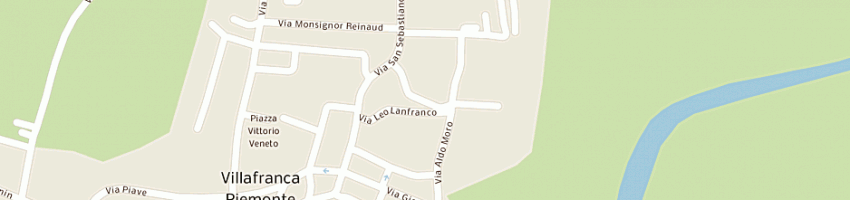 Mappa della impresa trevi automazioni (snc) a VILLAFRANCA PIEMONTE