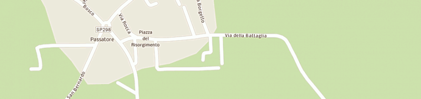 Mappa della impresa peano davide a CUNEO