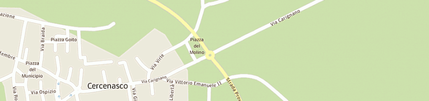 Mappa della impresa appendino legnami snc di appendino elio e roberto a CERCENASCO