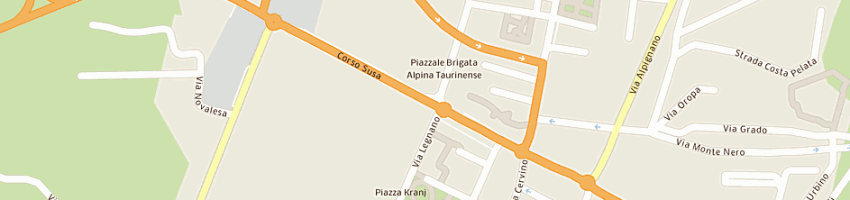 Mappa della impresa dg office di greco massimiliano a RIVOLI