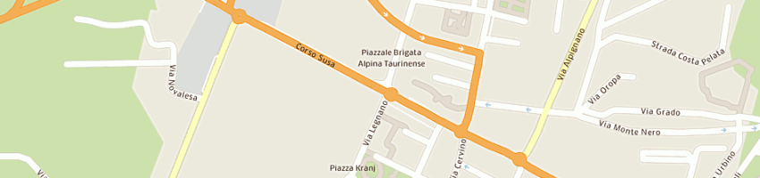 Mappa della impresa grasso patrizio a RIVOLI
