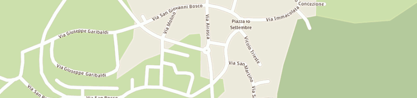 Mappa della impresa sas explora di reghin luca e franco a VOLVERA