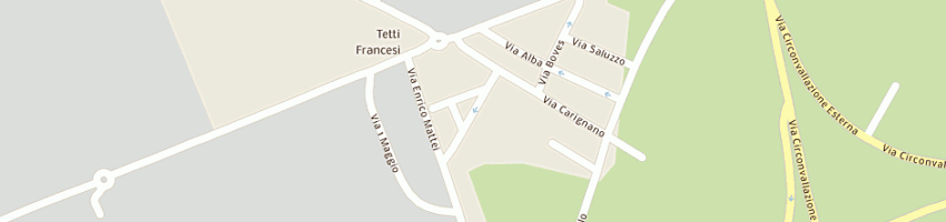 Mappa della impresa scuola elementare tetti francesi a RIVALTA DI TORINO