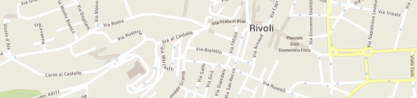 Mappa della impresa fondazione mago sales - onlus a RIVOLI