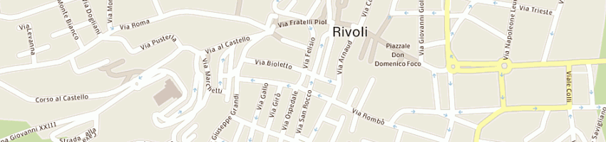Mappa della impresa centro aiuto alla vita a RIVOLI
