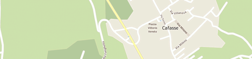 Mappa della impresa scuola elementare a CAFASSE