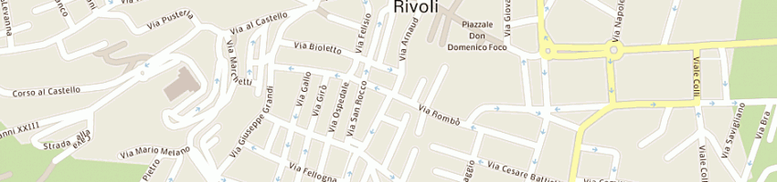 Mappa della impresa santoiemma cesare a RIVOLI