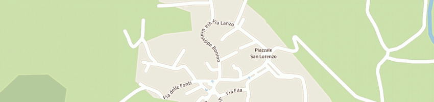 Mappa della impresa magia snc di veronese germano duse alessio e bedino marco a LA CASSA