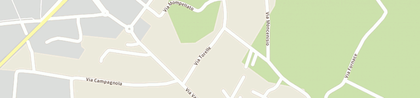 Mappa della impresa unix service srl a ALPIGNANO