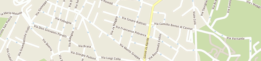 Mappa della impresa goitre snc di silvio goitre e carlo goitre a RIVOLI