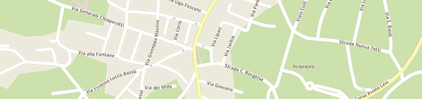 Mappa della impresa unicredit banca spa a RIVOLI