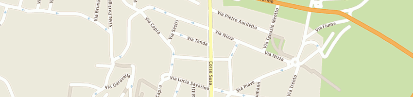 Mappa della impresa studio immoboliare rivoli snc di teta pietro e buzzetta antonino a RIVOLI