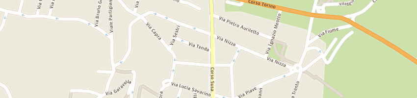 Mappa della impresa caldart snc a TORINO