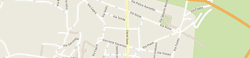 Mappa della impresa assicurazioni assiexpert snc di anzalone r e buffa giusa a a RIVOLI