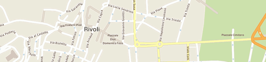 Mappa della impresa my party sas a RIVOLI