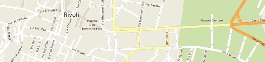 Mappa della impresa sic - alt (snc) a RIVOLI