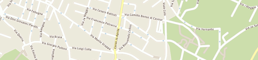 Mappa della impresa itel impianti (sas) a RIVOLI