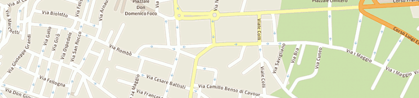 Mappa della impresa istituto lagrange (srl) a RIVOLI