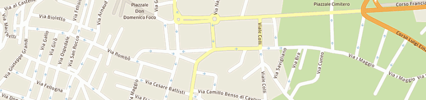 Mappa della impresa nuova linea 3 snc di gualerzi re c a RIVOLI