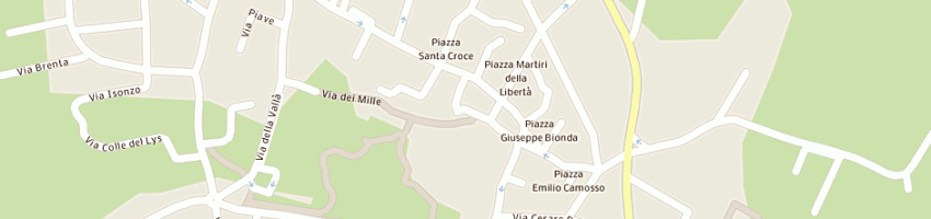 Mappa della impresa associazione luce per la vita a RIVALTA DI TORINO