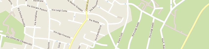 Mappa della impresa gentile rosa a RIVOLI