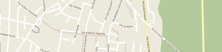 Mappa della impresa giorgiutti valter a RIVALTA DI TORINO