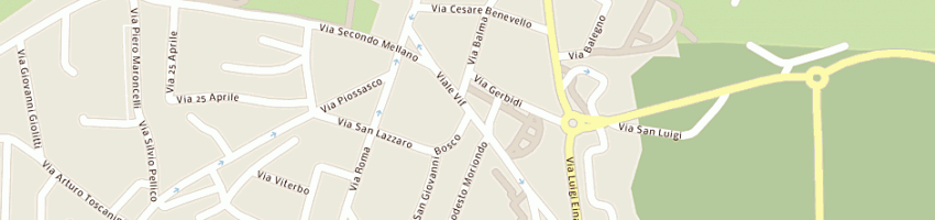 Mappa della impresa grillo rosario a RIVALTA DI TORINO