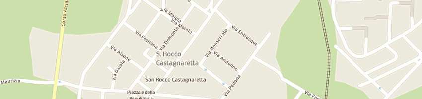 Mappa della impresa ab autotrasporti di barale alessandro a CUNEO