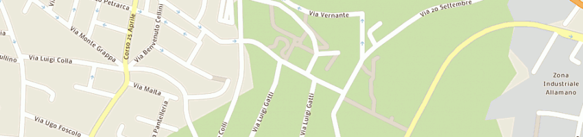 Mappa della impresa catalano domenico a RIVOLI