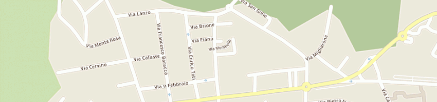 Mappa della impresa protesart di baldi s e bertozzi d a ALPIGNANO