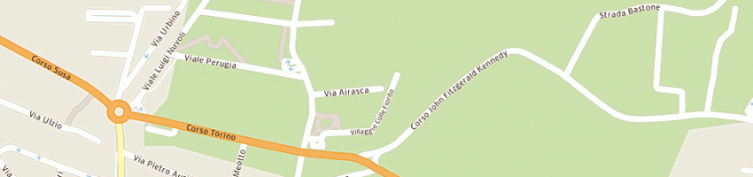 Mappa della impresa blandino fernando e c snc a RIVOLI