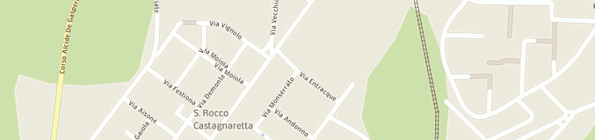 Mappa della impresa ferrara pierfranco a CUNEO