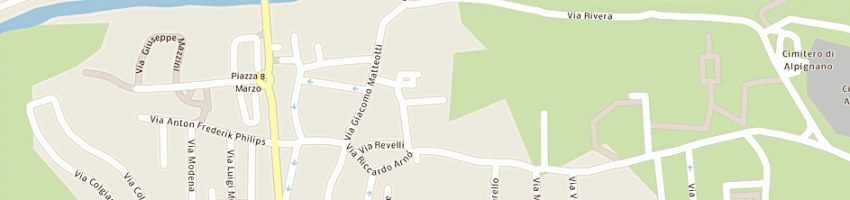 Mappa della impresa parrocchia san martino a ALPIGNANO